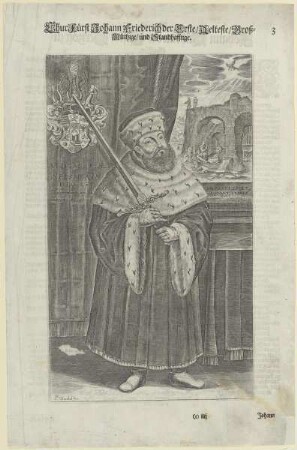 Bildnis des Johann Friedrich I. von Sachsen