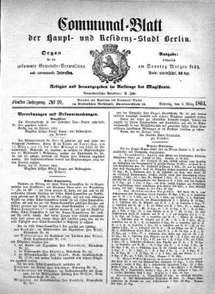 1864,10: No. 10, 6. März 1864