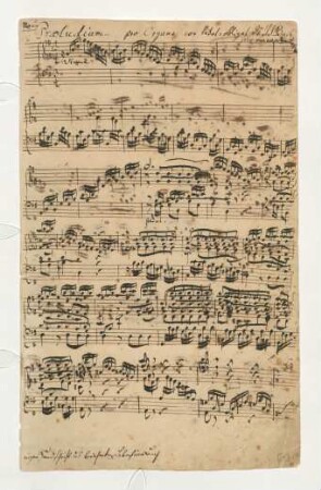 Präludien und Fugen; org; G-Dur; BWV 541