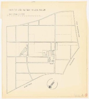 Landwirtschaftliche Hochschule, Berlin-Dahlem Institut für Obstbau, Berlin-Dahlem: Lageplan 1:1000