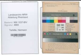 Entnazifizierung Hermann Terbille , geb. 24.09.1905 (Zaehlermonteur)