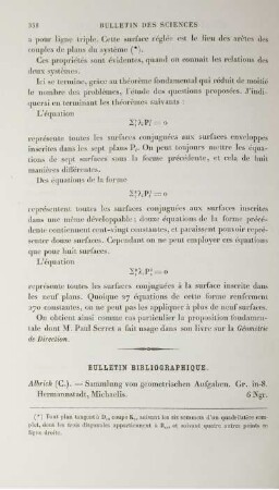 Bulletin Biblographique.