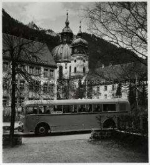 Ettal, Kloster, Bus