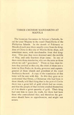 Three Chinese mandarins at Manila