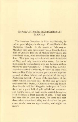 Three Chinese mandarins at Manila
