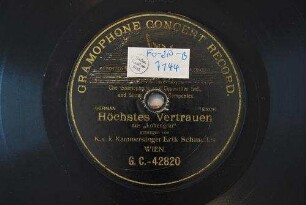 Höchstes Vertrauen aus "Lohengrin"
