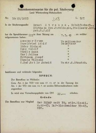 Strauss, Ernst