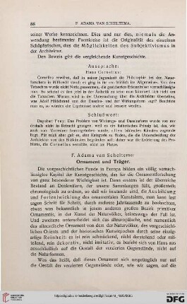 Ornament und Träger