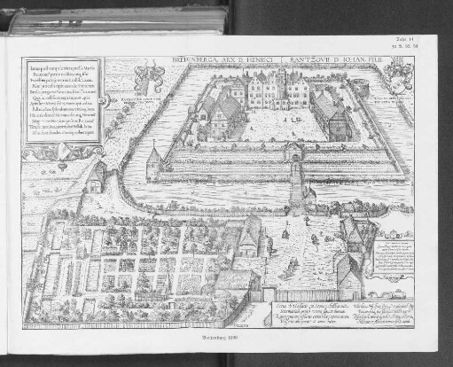 Tafel 14 zu S. 32. 53. Breitenburg gegen 1590.