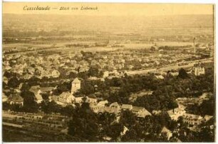 Cossebaude. Blick von Liebeneck