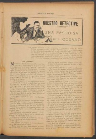 Nuestro detective - Una pesquisa en el océano