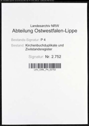 Kirchenbuchduplikat der evangelischen Gemeinde der Stadt Hamm (GHT 1871-1874). (Gemeinde: Hamm, evangelische Gemeinde)