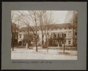 Doppelhaus Schloßstraße 18-19, Berlin-Charlottenburg: Ansicht