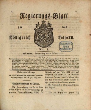 Regierungsblatt für das Königreich Bayern. 1834