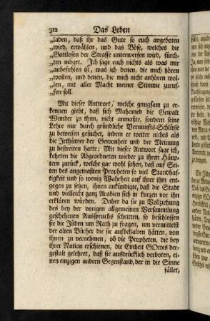 312-322, Mit dieser Antwort, welche genugsam zu ...