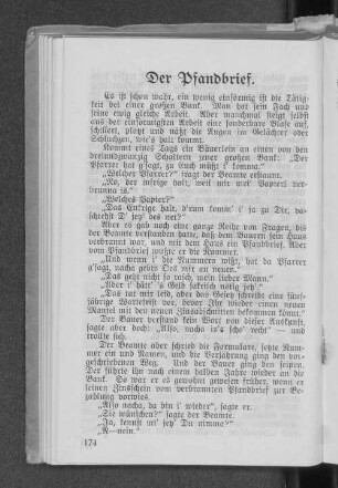 Der Pfandbrief.
