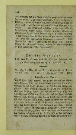 83. Der dreißigjährige Krieg 1618 - 1648. - Ferdinand 2. 1619 - 37. und Ferdinand 3. 1637 - 1657