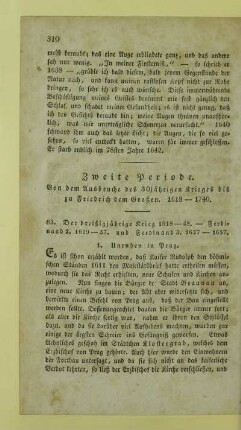 83. Der dreißigjährige Krieg 1618 - 1648. - Ferdinand 2. 1619 - 37. und Ferdinand 3. 1637 - 1657