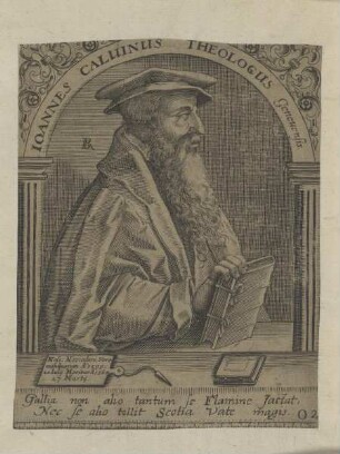 Bildnis des Ioannes Caluinus