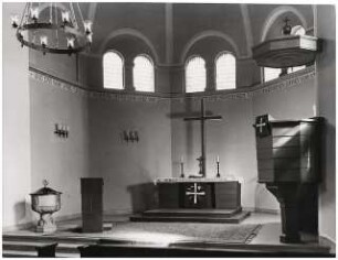 Johannesstift Berlin-Spandau Umbau Stiftskirche: Altarraum vor dem Umbau