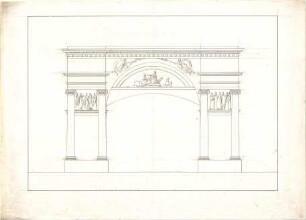 Speeth, Peter; Portal / Triumphbogen - Ansicht