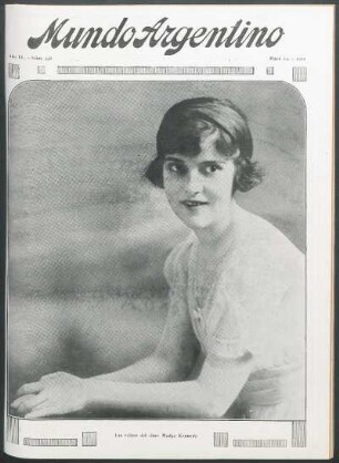 Las reinas del cine: Madge Kennedy [Fotografía]