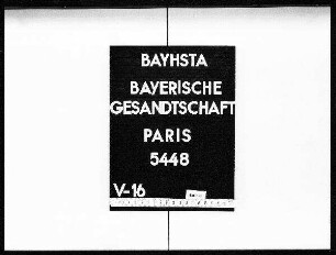 Rohrmaier, Alois, aus Aiterhofen bei Straubing, Zinngießer in Paris