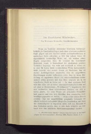 Die Frankfurter Klärbecken.
