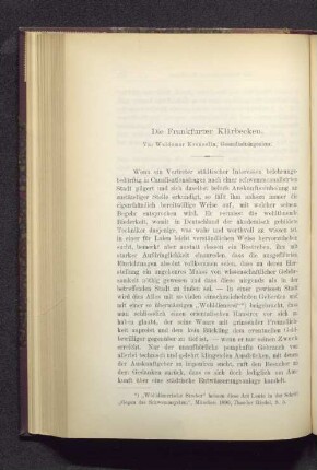 Die Frankfurter Klärbecken.