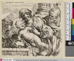 [La sainte Famille et sainte Catherine.; Heilige Familie]