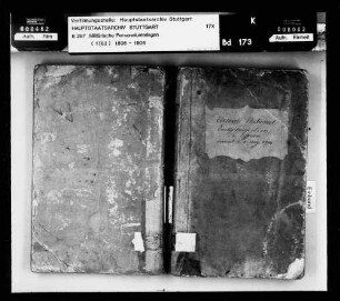 Anciennete-, National- und Einteilungslisten des württembergischen Offizierskorps Bemerkung: Fortsetzung siehe Band Nr. 179