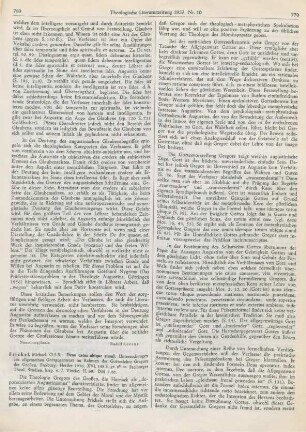 769-771 [Rezension] Frickel, Michael, Deus totus ubique simul