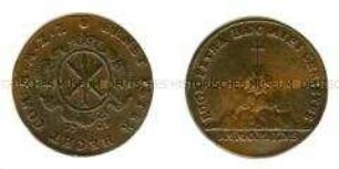 Deutscher Münzmeisterpfennig (Rechenpfennig) von Ernst Peter Hecht