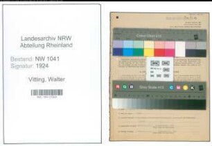 Entnazifizierung Walter Vitting , geb. 04.09.1900 (Schlosser)