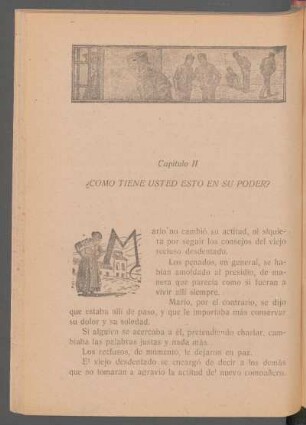 Capítulo II - ¿Como tiene usted esto en su poder?