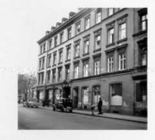Geschäftsstelle der NSDAP in der Corneliusstraße 12 in München