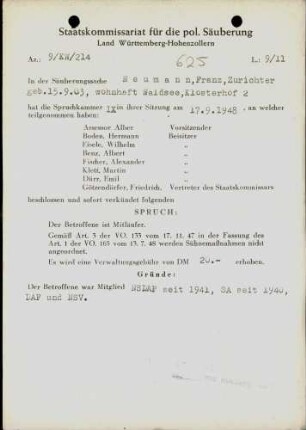 Neumann, Franz