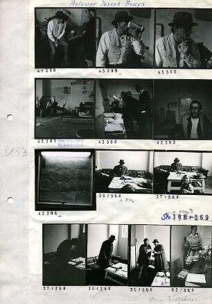 Portraitserie Joseph Beuys