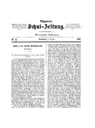 Blicke in das schlesische Volksschulwesen : (Fortsetzung)