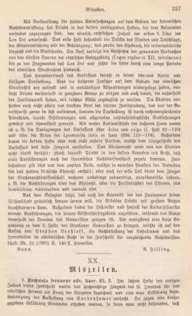 237-240 Miszellen