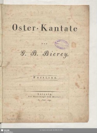 Oster-Kantate