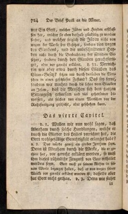 724-742, Das vierte Capitel - Das sechste Capitel