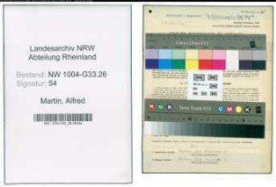 Entnazifizierung Alfred Martin , geb. 09.08.1900 (Lehrer)