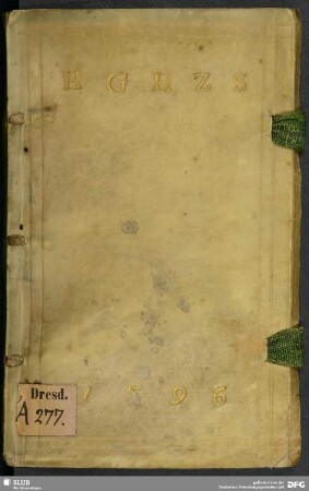 Quaestiones catecheticae. Kurtze Fragstück uber den Catechismum - Mscr.Dresd.A.277