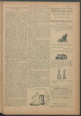 Velada literaria : (De un diario de México.)