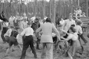 Johannisreiten in Casel : Janske jěchanje w Kozlem : Casel / Kozle