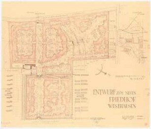 Friedhof, Frankfurt/Main-Westhausen: Grundriss 1:1000