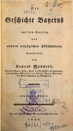 Die Geschichte Bayerns, 2