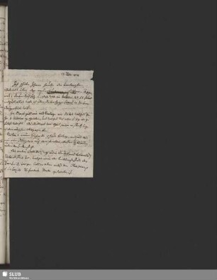 Nr. 47. Winckler, Théophile Frédéric an Münzkabinet in Paris