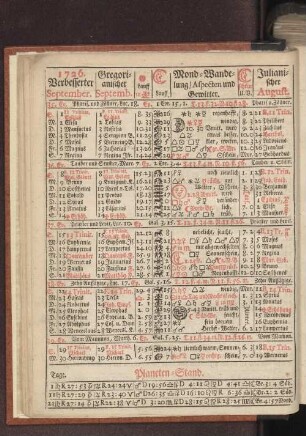1726. Verbesserter September.